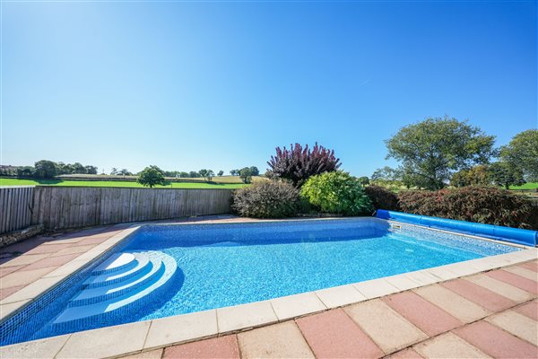 heated swimming pool